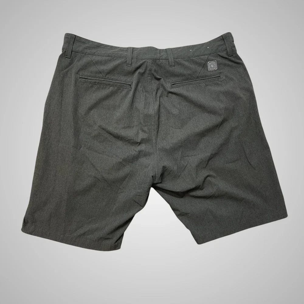 Linksoul Mens Boardwalker Shorts Dark Gray Perforated Golf Performance Size‎ 36
